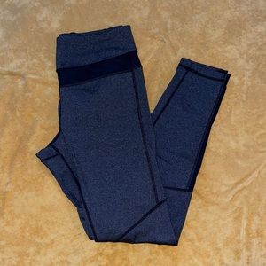 kyodan Dark Gray Workout Leggings with Mesh